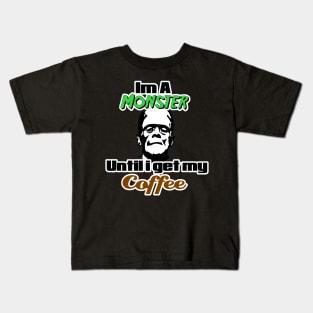 Coffee Monster Kids T-Shirt